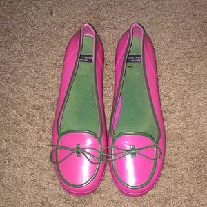 Kate Spade rain flats